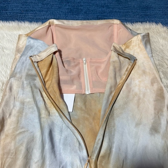 NWT Auteur Solene Dress in Orange Tie-Dye - Size Medium - Picture 5 of 9